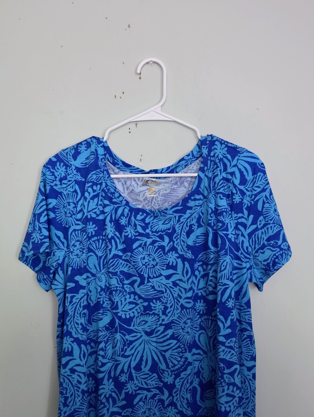 Lilly Pulitzer Martnique Blue Cody Short Sleeve Dress - Picture 2 of 7